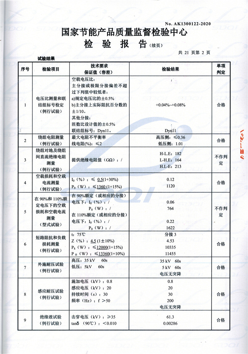 高低压试验报告-S11-1250宝兴宝兴宝兴油浸式变压器-2.jpg